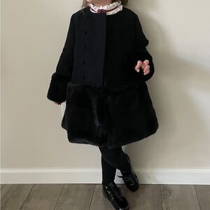 Carbon Soldier Wool Coat